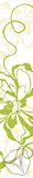 Бордюр для настенной плитки Нефрит-Керамика Монро салатный 40*7,5 см 76-00-81-050