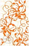 Декор для настенной плитки Нефрит-Керамика Монро оранжевый 40*25 см 09-00-35-050