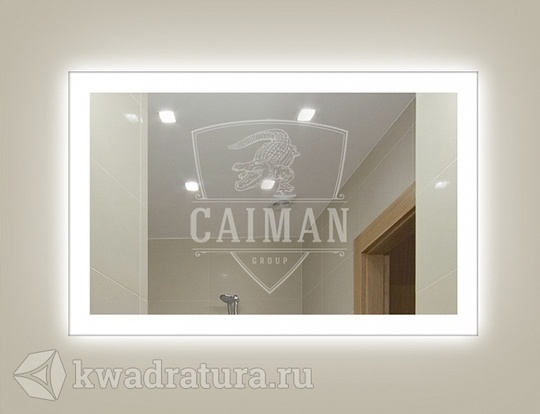 Зеркало CAIMAN Erica LED 100*70 см (холодная подсветка, сенсор на касание)