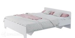 Кровать Горизонт Victor 1600 2-спальная с ортопедическим основанием (Белый)