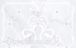 Декор для настенной плитки Gracia Ceramica Милана св 01 25*40 см 10300000190