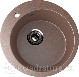 Кухонная мойка ULGRAN U-405 терракот №307 49,5 см