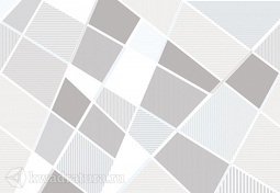 Декор для настенной плитки AZORI Sonnet Grey Geometria 20,1*50,5 см 587902002