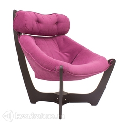 Кресло для отдыха Импэкс Модель 11 (Венге/Ткань сиреневый Verona Cyklan)