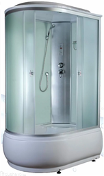 Душевая кабина AQUAPULSE 4006C R fabric white 120*80 см