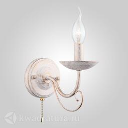 Настенный светильник (Бра) Eurosvet 22404/1 белый с золотом