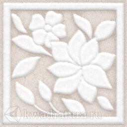 Вставка для напольной плитки Kerama Marazzi Сорбонна цветы 9,6*9,6 см AD\A425\SG4570