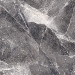 Керамогранит ZM Алекса Марбл Грей / Alexa Marble Grey серый высокий глянец 60*60 см