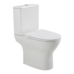Унитаз-компакт BelBagno Lounge BB045CPR безободковый, сиденье BB045/051SC с микролифтом, бачок BB045/051T