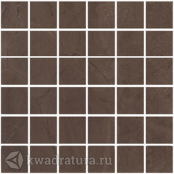 Декор для настенной плитки Kerama Marazzi Версаль коричневый мозаичный 30*30 см MM11139