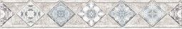 Бордюр для настенной плитки Alma Ceramica Trevis BWU58TVS404 8,2*50 см