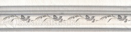 Бордюр для настенной плитки Kerama Marazzi Кантри Шик белый декорированный 5*20 см BLB028