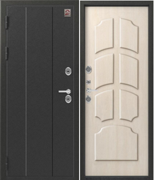 Дверь входная металлическая Центурион Т-6 Серебро антик - Седой дуб