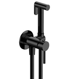 Гигиенический комплект AQUAME Siena AQM6217MB черный матовый