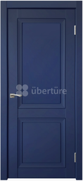 Межкомнатная дверь Uberture Decanto ПДГ 1 синяя