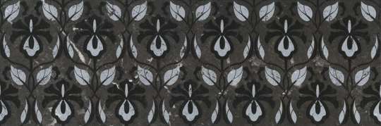 Декор Kerama Marazzi Тубкаль черный глянцевый 30*89.5 см KMD3STA031BR