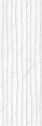 Декор Береза Керамика Верди-1 белый 25*75 см