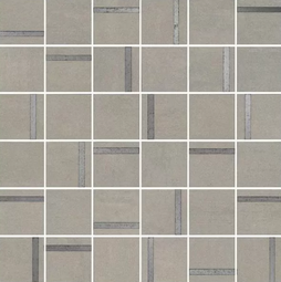 Декор Kerama Marazzi Гварди 2 мозаичный серый светлый матовый 30*30 см SG640120\MM