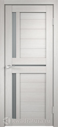 Межкомнатная дверь Velldoris (Веллдорис) Duplex 3 дуб белый, стекло мателюкс