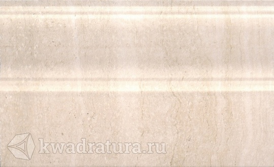 Керамический плинтус для настенной плитки Kerama Marazzi Пантеон беж 15*25 см FMB006