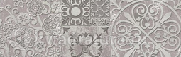 Бордюр для настенной плитки Береза Керамика Амалфи серый 9,5*30 см