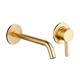 Встраиваемый смеситель AQUAME Siena AQM6215GG золото