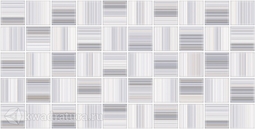 Декор для настенной плитки Нефрит-Керамика Меланж голубая мозаика 50*25 см 10-30-61-440