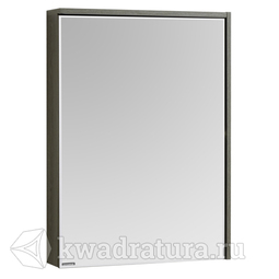 Зеркальный шкаф Aquaton Стоун 60 грецкий орех 1A231502SXC80
