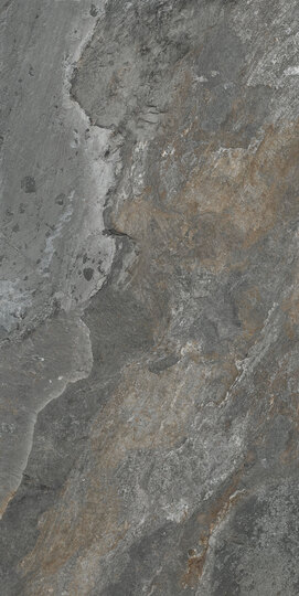 Керамогранит Globa Tile Монтана / Montana Темно-серый GT1206025509MCR 60*120 см