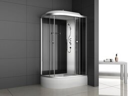 Душевая кабина ODA 8406 P R тонированное стекло с/п 120*80*215 см