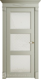 Межкомнатная дверь Uberture Florence ПДО 62003 Серена светло-серый