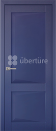 Межкомнатная дверь Uberture Perfecto ПДГ 102 синяя
