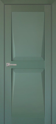Межкомнатная дверь Uberture Perfecto ПДГ 103 зеленая
