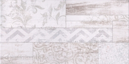 Настенная плитка Global Tile SAN REMO Белый Геометрия 50*25 см GT13VG