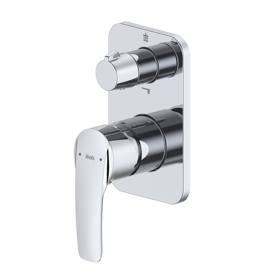 Смеситель скрытого монтажа Iddis Ray с двумя выходами, хром, RAYSB00i67