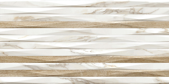 Настенная плитка Alma Ceramica Euphoria рельеф 24,9*50 см TWU2550EPH14