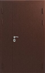 Дверь входная металлическая Эталон С-130 Двустворчатая  Медь - Медь