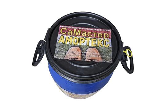 Набор из резиновой крошки Амортекс СаМастер Коричневый 0152