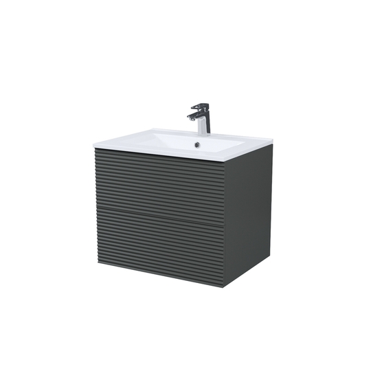 Тумба подвесная Iddis Bild 60 см темно-серая BIL60G0i95K