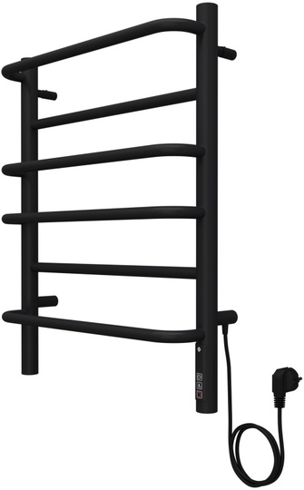 Полотенцесушитель Terminus Евромикс П6 (450х600, электро КС 9005 матовый) 4670078557049