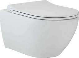 Унитаз подвесной BeWash BOGEN сиденье микролифт, белый матовый, 88303214