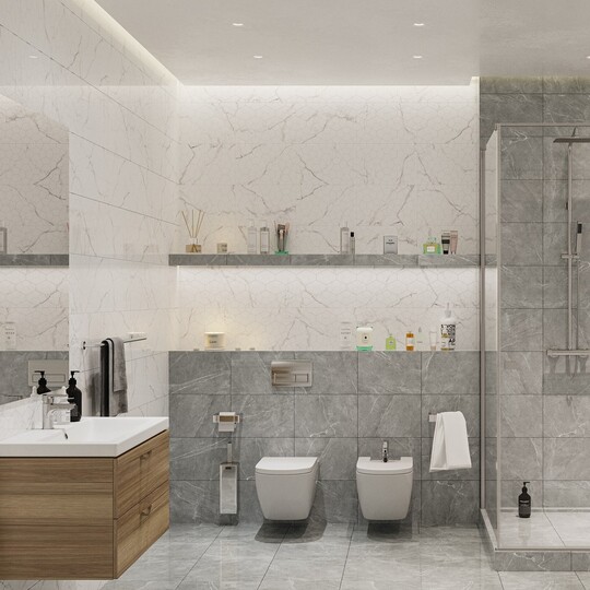 Плитка Global Tile Vega серый